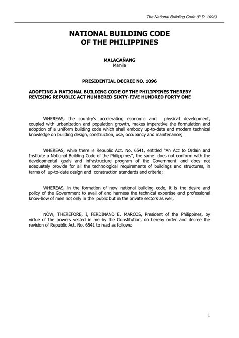 national building code of the philippines parking requirements|PD 1096: National Building Code of the Philippines.